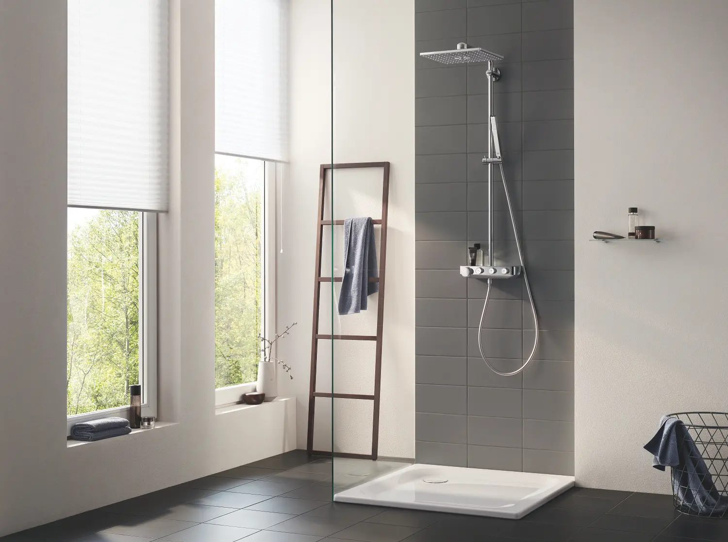 Grohe Euphoria SmartControl - Doucheset Cubo Duo 310 Met Thermostaat, 2-jets, Chroom 26508000 10 Grohe Euphoria SmartControl - Doucheset Cubo Duo 310 Met Thermostaat, 2-jets, Chroom 26508000 - Afbeelding 10