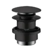 Hansgrohe Afvoergarnituren - Afvoergarnituur Push-Open, Mat Zwart 50100670