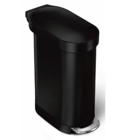 Simplehuman Afvalemmers - Afvalbak 45 L, Mat Zwart CW2098