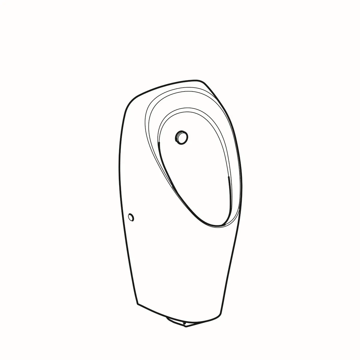 Geberit Urinoirs - Urinoir Tamina, Voor Geïntegreerd Besturing, Waterloos, Wit 116.147.00.1 3 Geberit Urinoirs - Urinoir Tamina, Voor Geïntegreerd Besturing, Waterloos, Wit 116.147.00.1 - Afbeelding 3