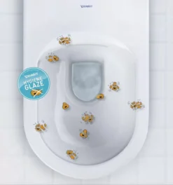 Duravit Happy D.2 - Wandtoilet, Rimless, HygieneGlaze, Wit 2222092000 -Sanitino Winkel PHOTO 1391