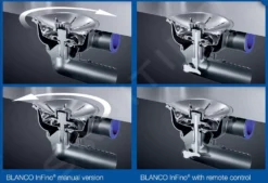 Blanco Subline 700 - Silgranit Spoelbak, 73x46 Cm, Met Accessoires, Zwart 526003 -Sanitino Winkel PHOTO 1548