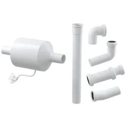 Alcadrain Toilet Accessoires - Ventilator Voor Voorwandinstallatiesystemen Met Afzuiging P128