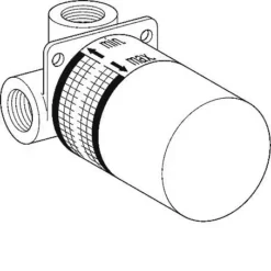 Hansa Vario - Inbouwdeel Voor Inbouw Douchekraan 50500100 -Sanitino Winkel a0bc32e216140233d14ac3fd