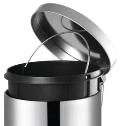 Aqualine Simple Line - Afvalemmer 5 L, Gepolijst Rvs 27105 -Sanitino Winkel a0dec5c6a3163bde0b9448be