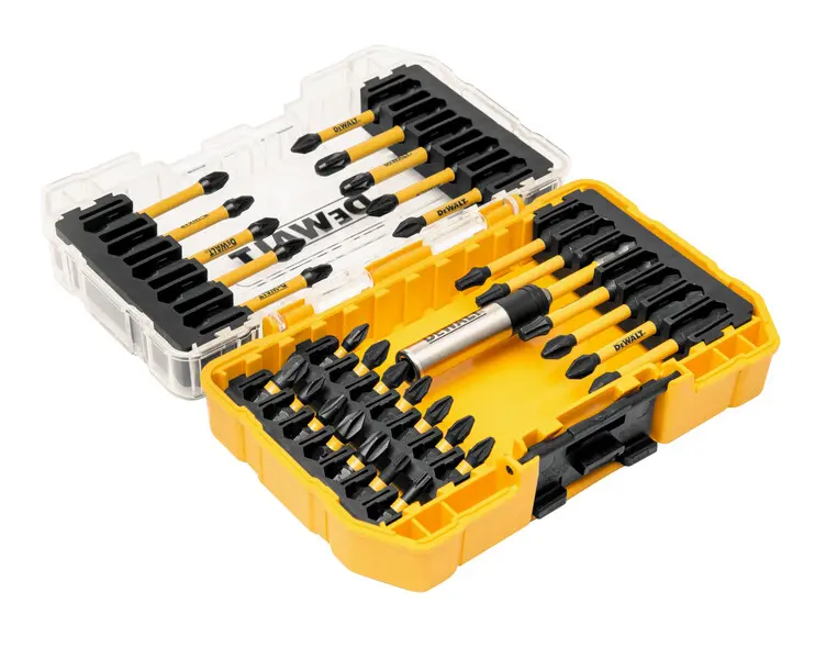 DeWALT Toebehoren - 26-delige FLEXTORQ Schroevendraaierbit- En Doppenset DT70730T 2 DeWALT Toebehoren - 26-delige FLEXTORQ Schroevendraaierbit- En Doppenset DT70730T - Afbeelding 2