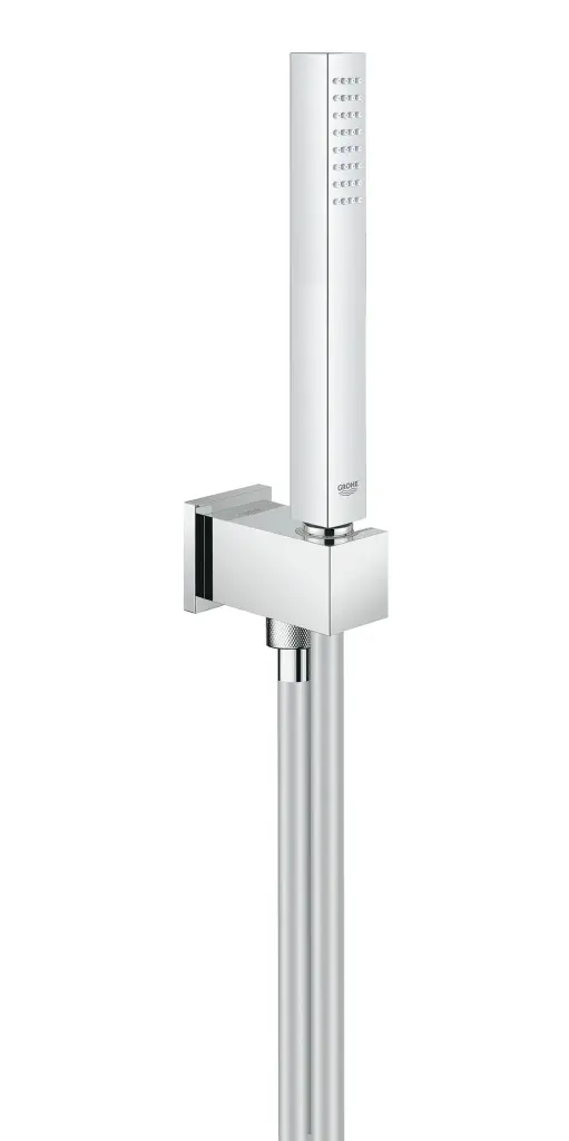 Grohe Euphoria Cube - Doucheset Stick Met Douchehouder, 1 Straalsoort, Chroom 26405000 1 Grohe Euphoria Cube - Doucheset Stick Met Douchehouder, 1 Straalsoort, Chroom 26405000
