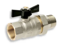 Novaservis Installatie Toebehoren - Kogelkraan Met Vlinderbout ŠM 1/2" KSH1