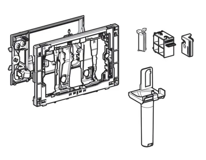 Geberit Toebehoren - Houder Voor Duofresh Stick, Glanzend Chroom 115.063.21.1 2 Geberit Toebehoren - Houder Voor Duofresh Stick, Glanzend Chroom 115.063.21.1 - Afbeelding 2