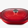 Le Creuset - Braadpan Oblong, Inhoud 3,4 L, Cerise 21112310602430