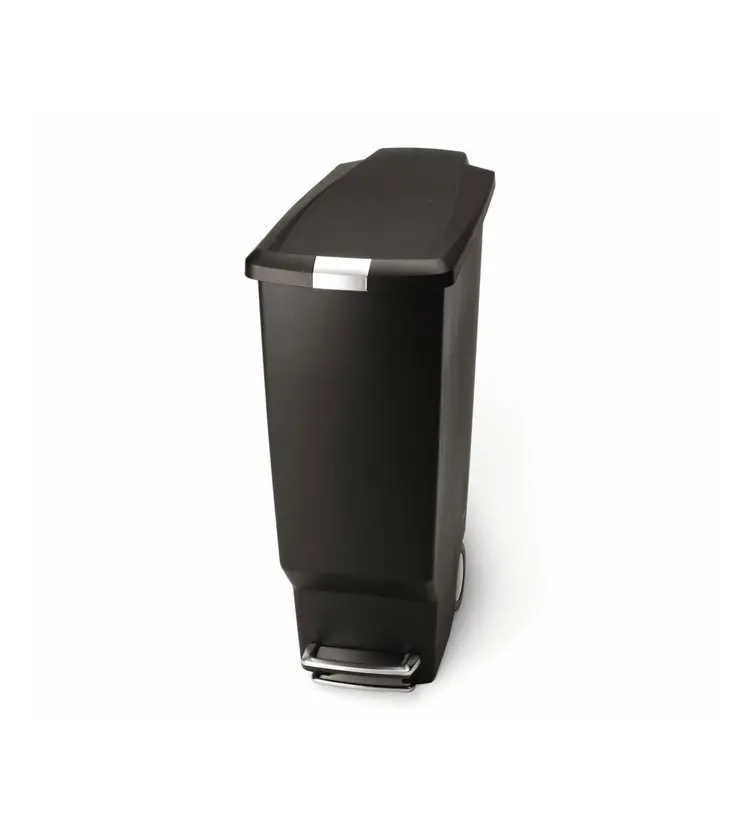 Simplehuman Afvalemmers - Afvalbak Slim 40 L, Zwart CW1361 1 Simplehuman Afvalemmers - Afvalbak Slim 40 L, Zwart CW1361