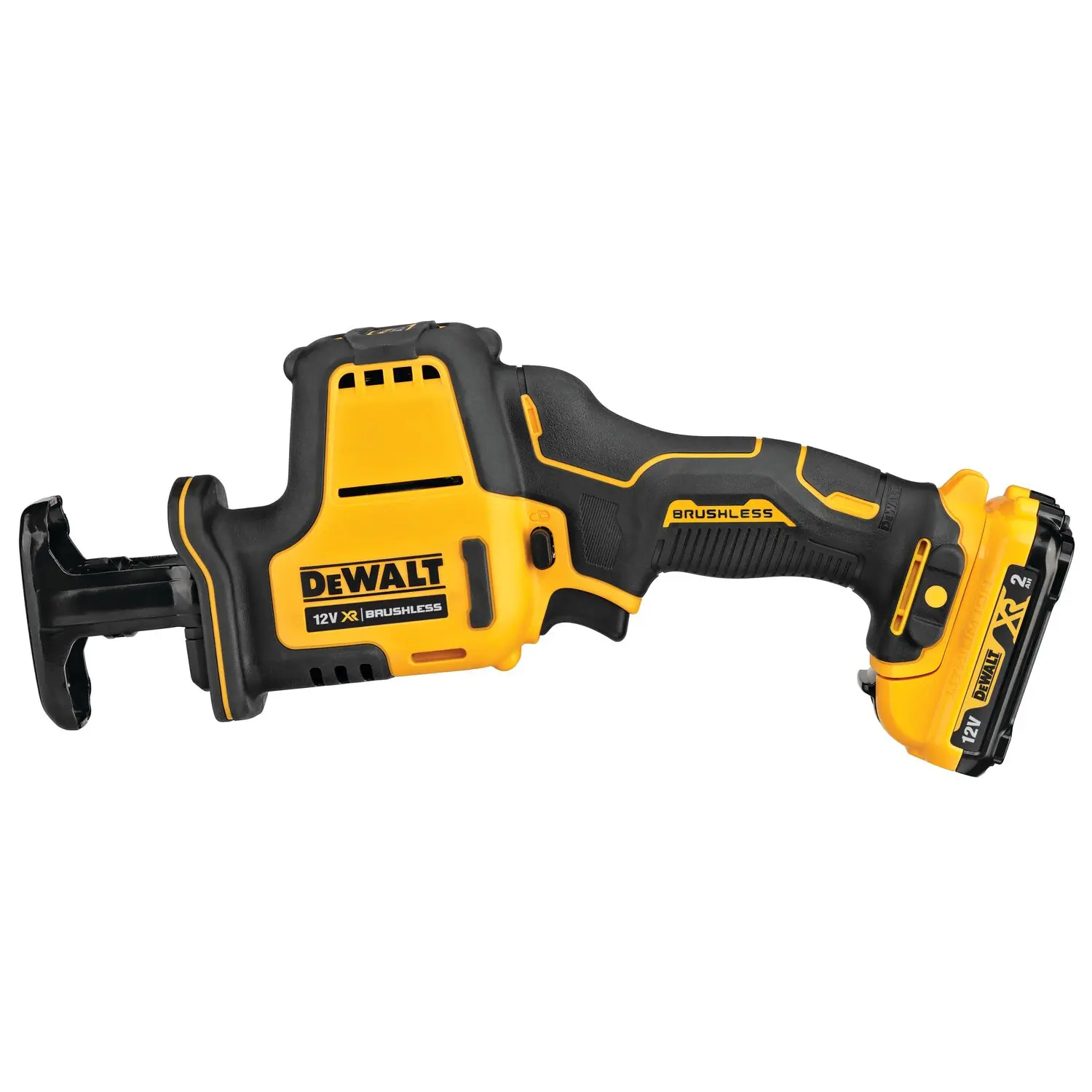 DeWALT Gereedschap - 12V ACCU Reciprozaag, 2x Accu 2,0 Ah XR, Oplader DCS312D2 3 DeWALT Gereedschap - 12V ACCU Reciprozaag, 2x Accu 2,0 Ah XR, Oplader DCS312D2 - Afbeelding 3