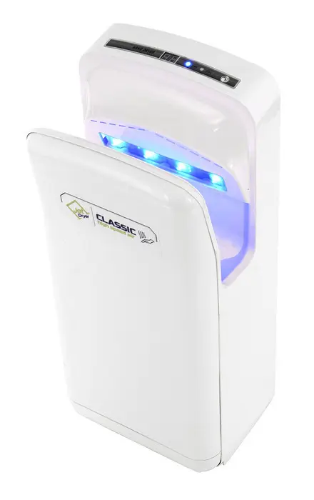 Jet Dryer Handdrogers - Jet Handdroger Classic Met HEPA-filter, Wit 8596220000835 6 Jet Dryer Handdrogers - Jet Handdroger Classic Met HEPA-filter, Wit 8596220000835 - Afbeelding 6