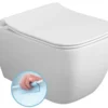 Sapho Isvea Vea - Hangend Toilet, Rimless, Wit 10VA02001