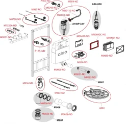 Alcadrain Inbouwreservoirs - Voorwandinstallatie Voor Spoelbak, Met Inbouwreservoir, Bouwhoogte 1,07 M A108F/1100 5 Alcadrain Inbouwreservoirs - Voorwandinstallatie Voor Spoelbak, Met Inbouwreservoir, Bouwhoogte 1,07 M A108F/1100 -Sanitino Winkel a68c7cf009df5e345c53cdc9