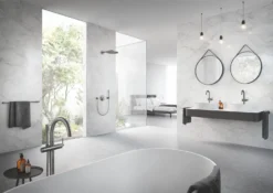 Grohe Grohtherm SmartControl - Afdekset Voor Douchethermostaat, Met 3 Omstelkranen Voor 3 Functies, Geborsteld Hard Graphite 29121AL0 -Sanitino Winkel a704a6b891cc898a05de4eef