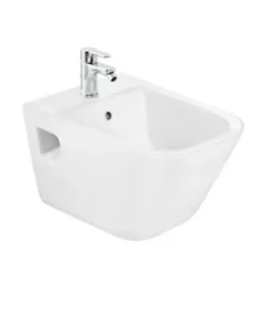 Roca The Gap - Hangend Bidet, Met Overloop, Kraangat, Wit A357475000