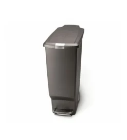 Simplehuman Afvalemmers - Afvalbak Slim 40 L, Grijs CW1363