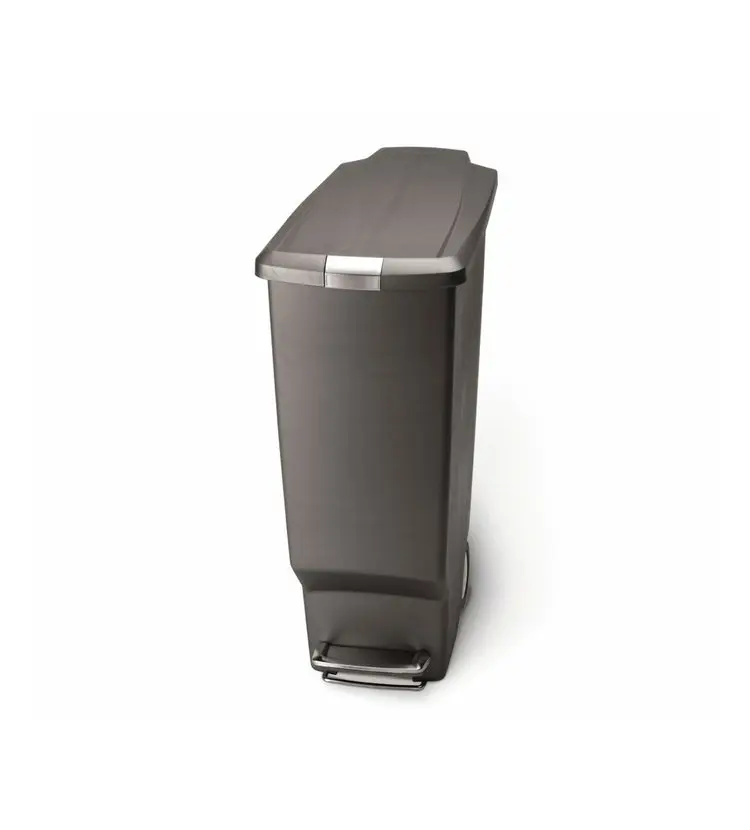 Simplehuman Afvalemmers - Afvalbak Slim 40 L, Grijs CW1363 1 Simplehuman Afvalemmers - Afvalbak Slim 40 L, Grijs CW1363