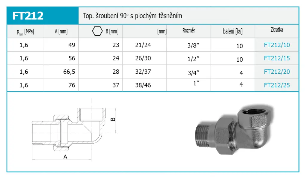 Novaservis Installatie Toebehoren - Verwarmingsfitting 90 Vernikkeld 1/2" FT212/15 2 Novaservis Installatie Toebehoren - Verwarmingsfitting 90 Vernikkeld 1/2" FT212/15 - Afbeelding 2