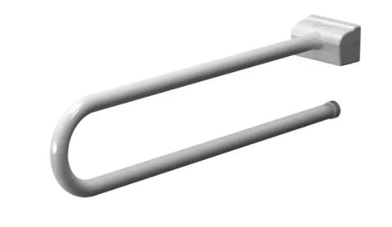 Sanela Handgrepen - Handgreep, Lengte 80 Mm, Opklapbaar, Wit SLZM 16VIN 1 Sanela Handgrepen - Handgreep, Lengte 80 Mm, Opklapbaar, Wit SLZM 16VIN