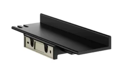 Keuco Reva - Planchet Met Wisser, Lengte 35 Cm, Mat Zwart 12859370000 -Sanitino Winkel a8b758cd05970b3e37de79ec