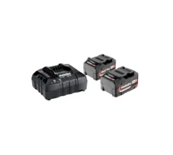 Metabo - Set Van 4A Lader En 2x Accu 18 V Li-Power 4.0 Ah 685050000