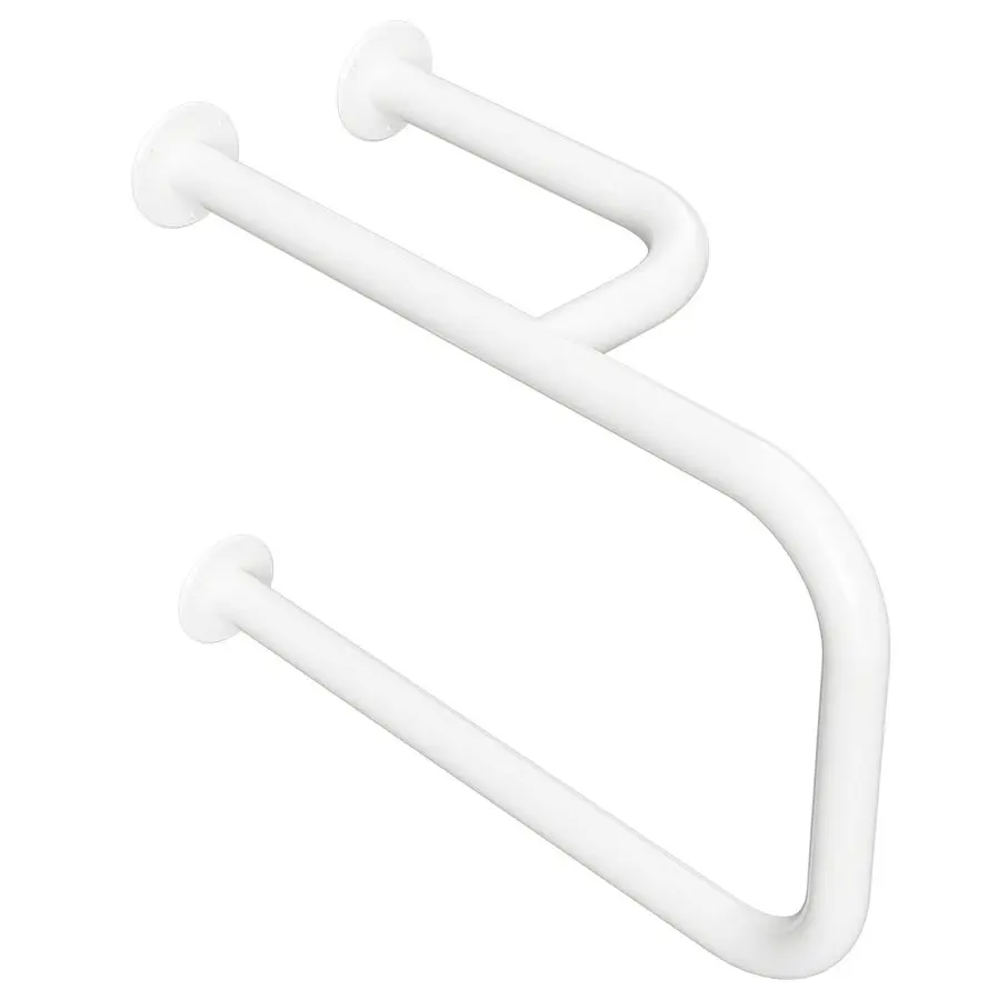 Sapho Badkamer Apparatuur - Handgreep Rechts, Lengte 50 Cm, Wit XH534W 1 Sapho Badkamer Apparatuur - Handgreep Rechts, Lengte 50 Cm, Wit XH534W