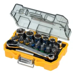 DeWALT Toebehoren - 24-delige Set Dopsleutels En Schroefaccessoires DT71516