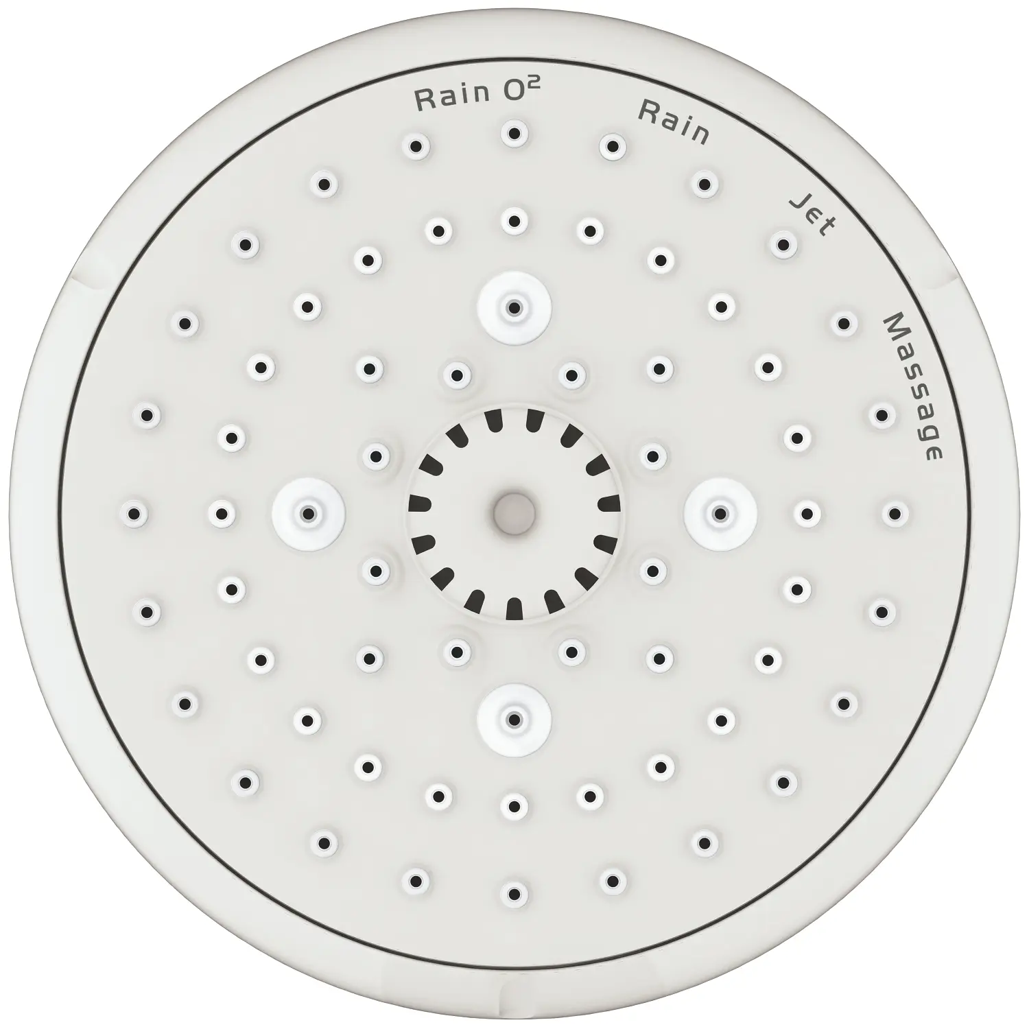 Grohe Tempesta New - Hoofddouche 4jet, Chroom 27606001 3 Grohe Tempesta New - Hoofddouche 4jet, Chroom 27606001 - Afbeelding 3