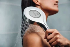 Hansa Activejet - Handdouche Digital 120, Met Display, Chroom/licht Grijs 84310180 -Sanitino Winkel ae82db183274cc4d890431f7