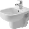 Duravit D-Code - Hangend Bidet Met Overloop, 350mm X 480mm, Wit 2237150000