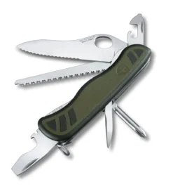 VICTORINOX - Groot Zakmes, 10 Functies, Groen 0.8461.MWCH