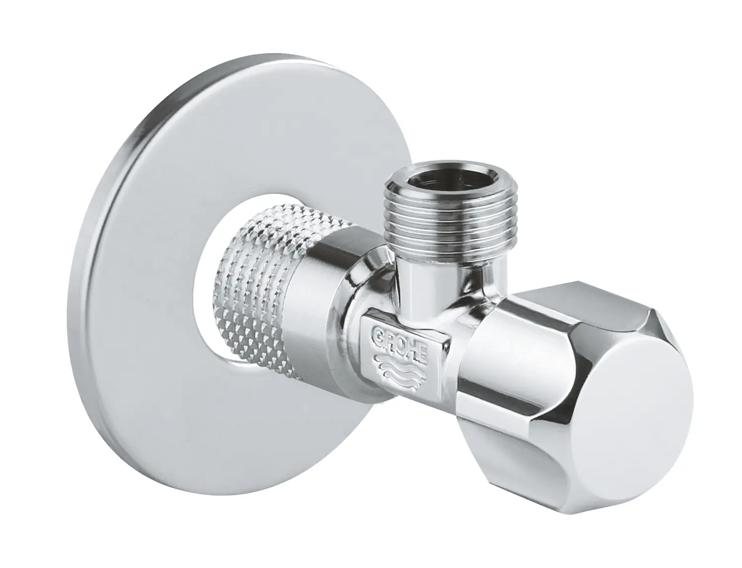 Grohe Universal - Hoekstopkraan, Chroom 22025000 3 Grohe Universal - Hoekstopkraan, Chroom 22025000 - Afbeelding 3