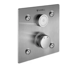 Schell Linus Basic - Bedieningspaneel D-C-M, Inbouw, Voor Douche, Roestvrij Staal 019202899