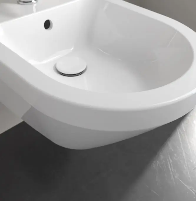 Villeroy & Boch Architectura - Hangend Bidet, Kraangat, Alpine Wit 74870001 6 Villeroy & Boch Architectura - Hangend Bidet, Kraangat, Alpine Wit 74870001 - Afbeelding 6