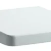 Laufen Living City - Zitting Met Deksel, 468 X 368 Mm, Met Vertragingsmechanisme, Antibacteriële Afwerking, Wit H8924343000001