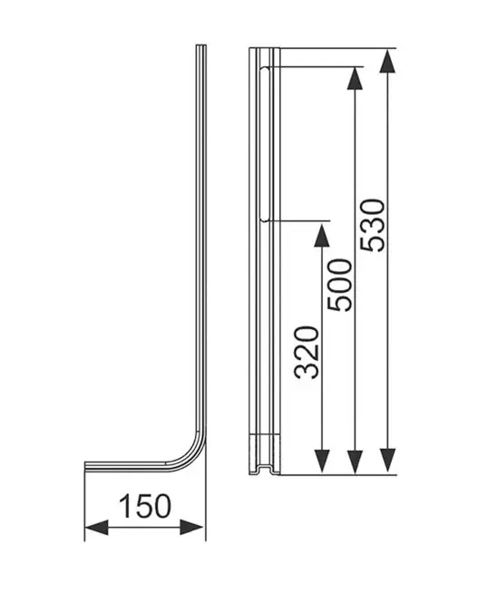 Tece TECEbox - Steunvoeten Voor TECEbox WC-inbouwframe, 2 St. 9030024 2 Tece TECEbox - Steunvoeten Voor TECEbox WC-inbouwframe, 2 St. 9030024 - Afbeelding 2