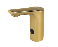 Sanela - Elektronische Wastafelkraan, Batterijvoeding, Goud SLU 62GB