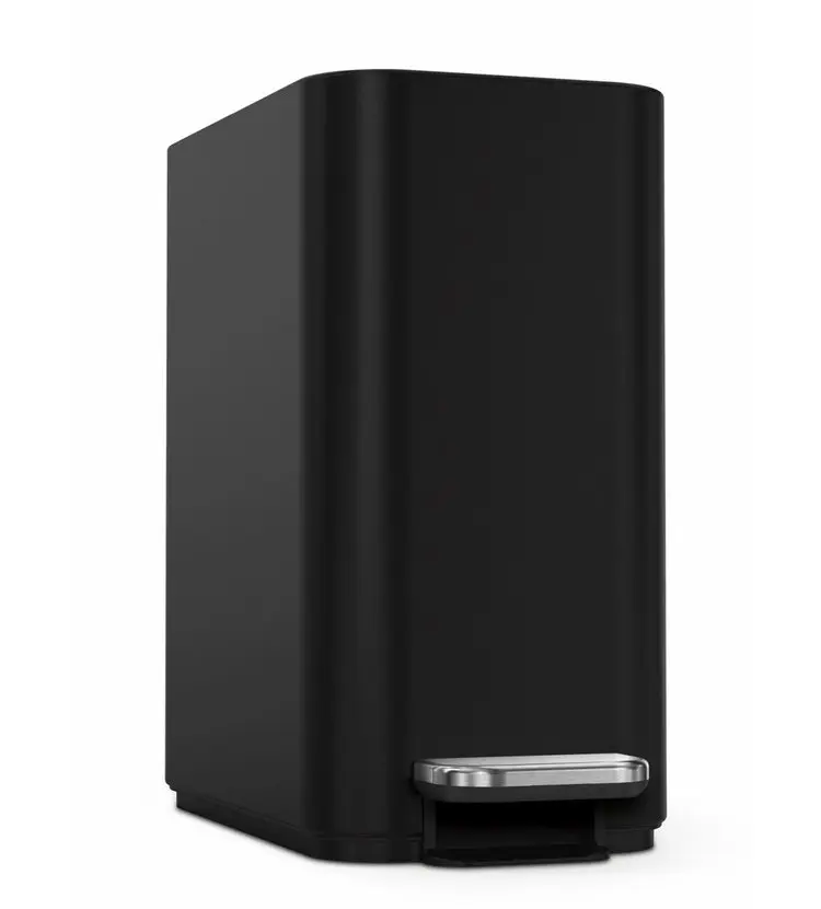 Simplehuman Afvalemmers - Afvalbak 5 L, Met Tasvak, Matzwart CW2101 4 Simplehuman Afvalemmers - Afvalbak 5 L, Met Tasvak, Matzwart CW2101 - Afbeelding 4