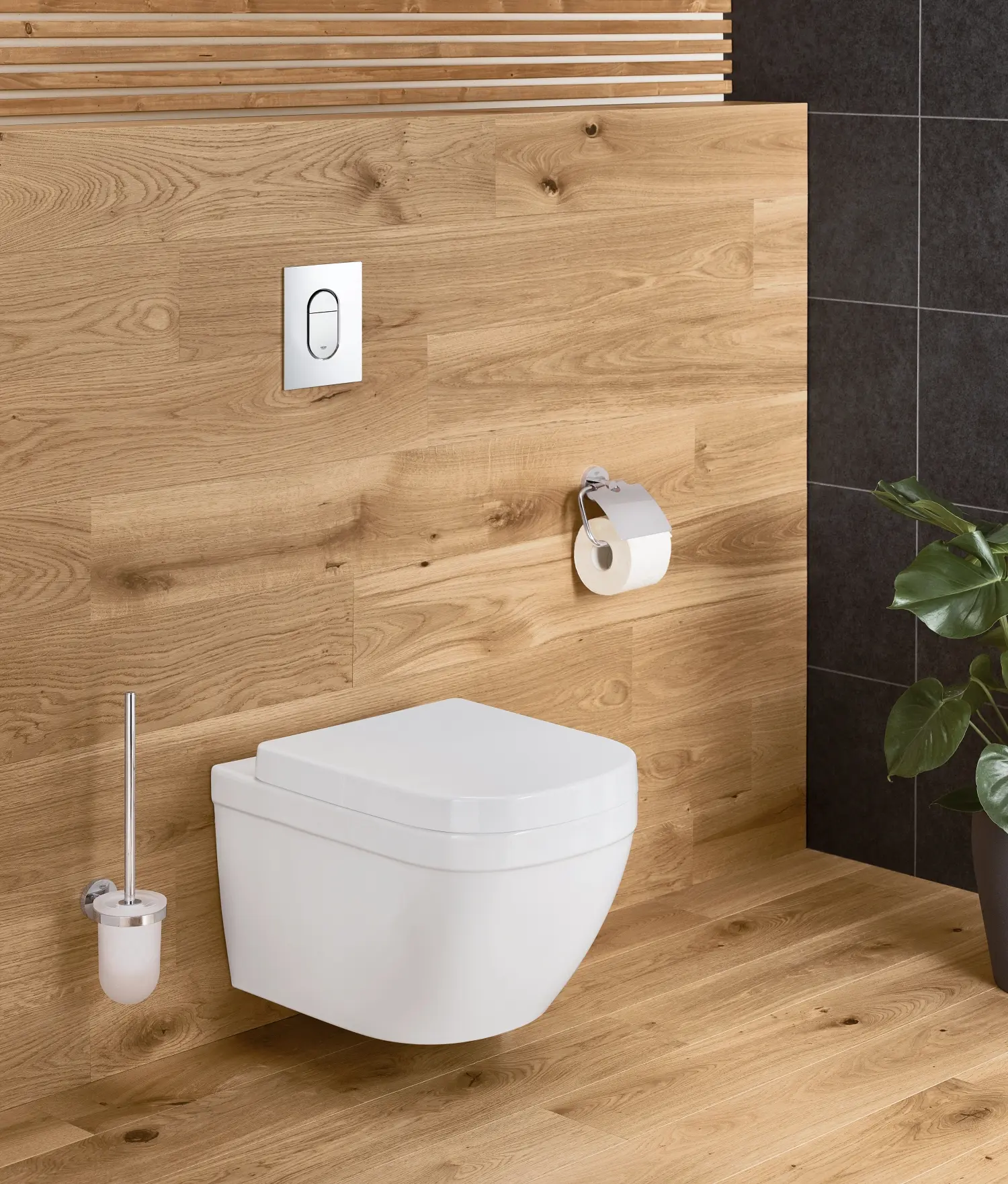 Grohe Arena Cosmopolitan S - Bedieningsplaat, Mat Chroom 37624P00 4 Grohe Arena Cosmopolitan S - Bedieningsplaat, Mat Chroom 37624P00 - Afbeelding 4