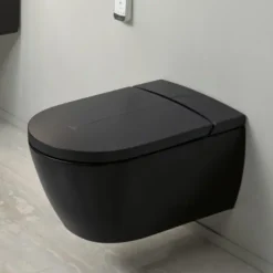 Villeroy & Boch ViClean - Elektronisch Bidet Met Keramiek, Rimless, CeramicPlus, SoftClosing, Pure Black V0E200R7 -Sanitino Winkel b59dc8c1c958a7c72ca0819a