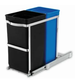 Simplehuman Afvalemmers - Uitschuifbare Recyclebak Voor Onder Het Aanrecht 20/15 L CW1016