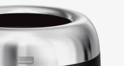 Simplehuman Afvalemmers - Open Afvalbak 50 L, Gebrosteld Rvs CW1467 -Sanitino Winkel b637e3e7e7b81e06a3eff5e7