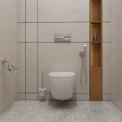 Kielle Oudee - Closetborstelgarnituur, Mat Glas/chroom 40502000 -Sanitino Winkel b6517a9f4f21c7fdf705ea5c