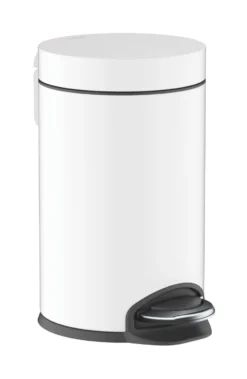 Hansgrohe AddStoris - Afvalemmer 3 L, Soft Close, Mat Wit 41775700