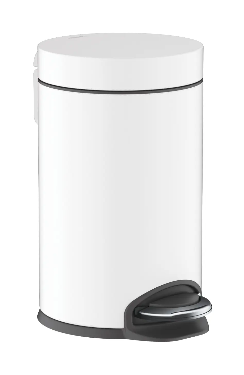 Hansgrohe AddStoris - Afvalemmer 3 L, Soft Close, Mat Wit 41775700 1 Hansgrohe AddStoris - Afvalemmer 3 L, Soft Close, Mat Wit 41775700