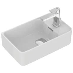 Ideal Standard Strada II - Fontein 45x27 Cm, Met Overloop, Kraangat Rechts, Wit T299401 -Sanitino Winkel b7b1ade3aead6cae532e7dee