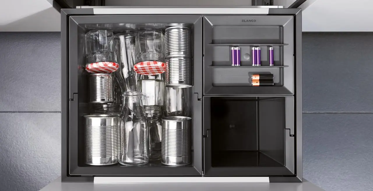 Blanco Flexon II - Afvalsorteersysteem, Inhoud, 35 L 521470 5 Blanco Flexon II - Afvalsorteersysteem, Inhoud, 35 L 521470 - Afbeelding 5