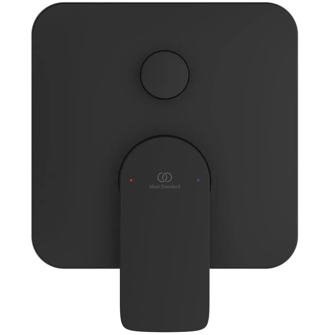 Ideal Standard Ceralife C - Inbouwkraan, Voor 2 Functies, Zijdezwart BE063XG 3 Ideal Standard Ceralife C - Inbouwkraan, Voor 2 Functies, Zijdezwart BE063XG - Afbeelding 3
